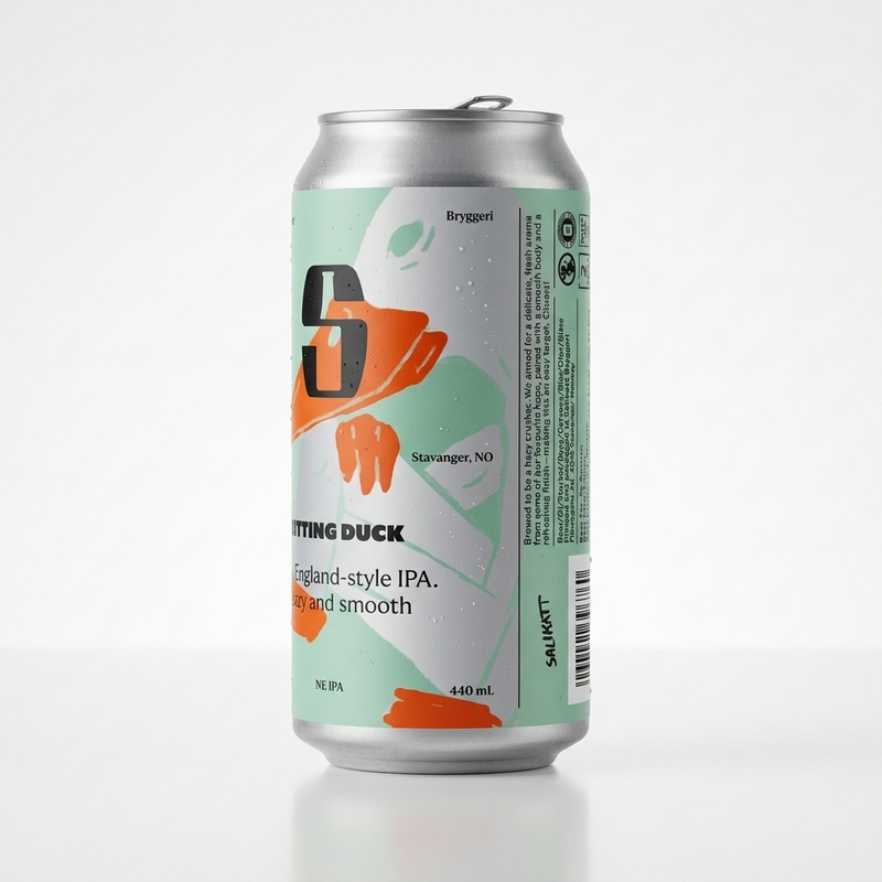 Sitting Duck - Salikatt IPA - New England / Hazy 440ml - 1