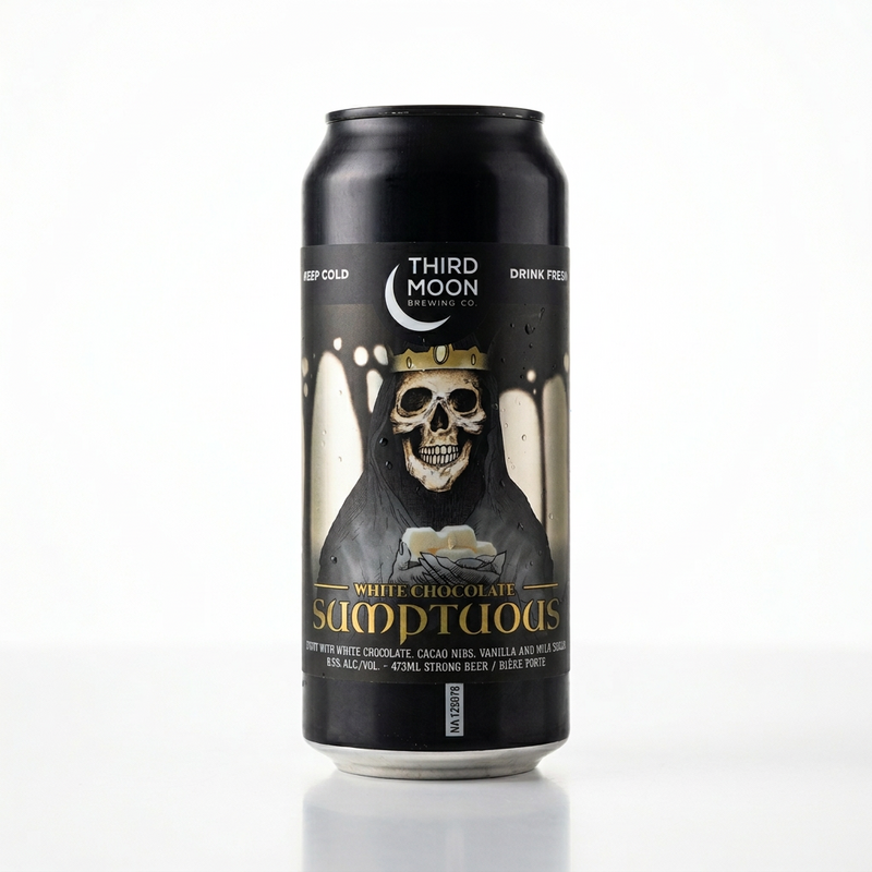 Sumptuous - White Chocolate - Third Moon Brewing Company Stout - Imperial / Double Milk 473ml - 2