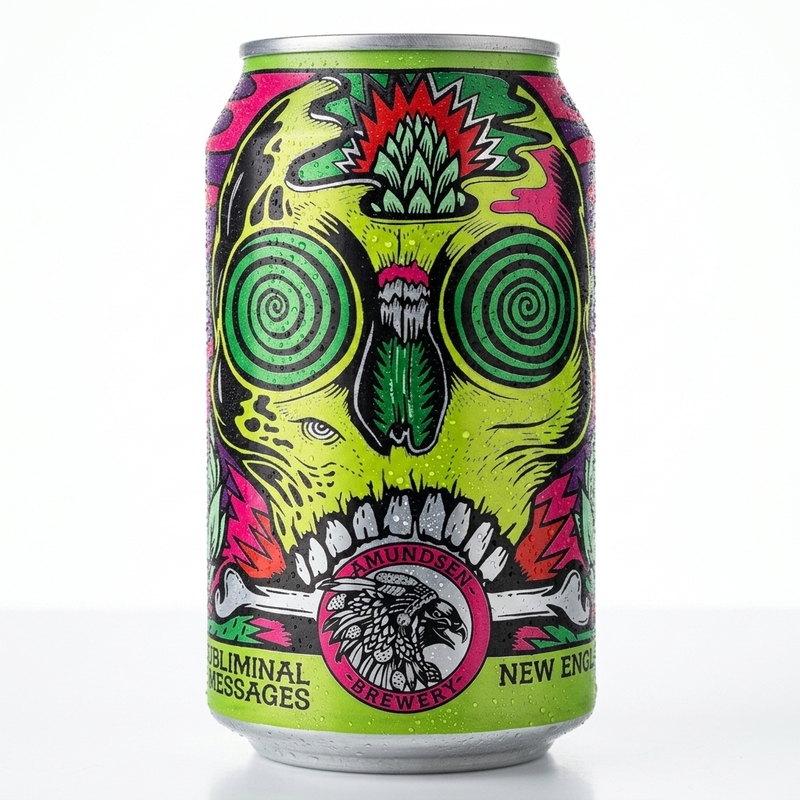 Hopbliminal Messages - Amundsen Brewery IPA - New England / Hazy 330ml - 2