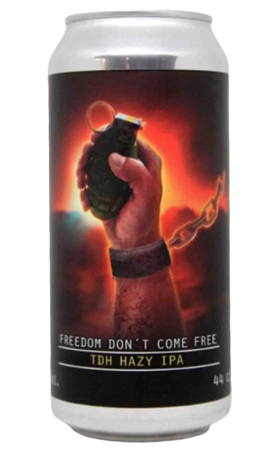 Freedom Don't Come Free - Spartacus Brewing IPA - New England / Hazy 440ml - 1