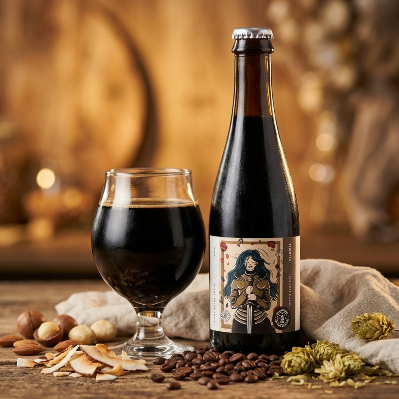 Valentia - Brasserie du Bas-Canada Stout - Imperial / Double Milk 375ml - 1