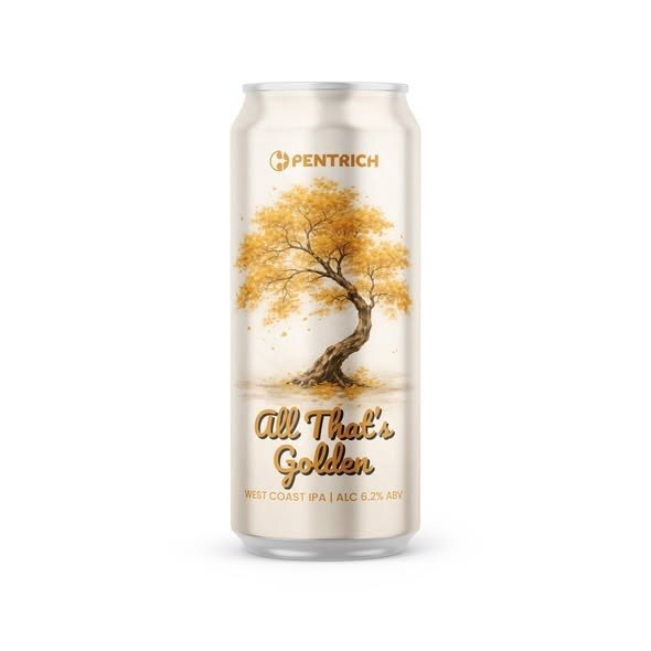 All That's Golden - Pentrich Brewing Co. IPA - American 440ml - 1