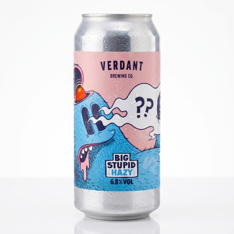 Big Stupid Hazy V2 - Verdant Brewing Co IPA - New England / Hazy 440ml - 2
