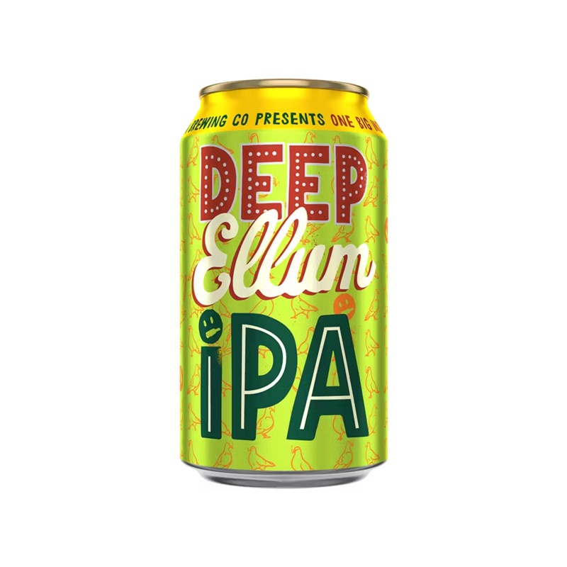 Deep Ellum® IPA - Deep Ellum Brewing Company IPA - American 355ml - 1