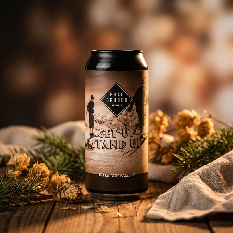 Get Up Stand Up - FrauGruber Brewing IPA - Triple 440ml - 1