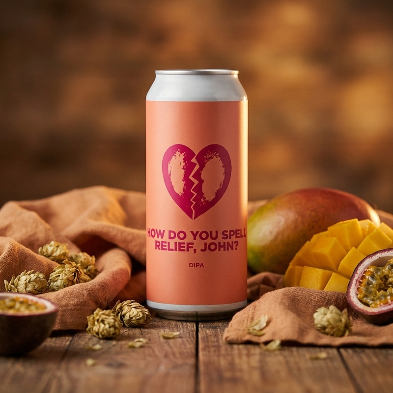 How Do You Spell Relief John? - Pomona Island Brew Co. IPA - Imperial / Double New England / Hazy 440ml - 2