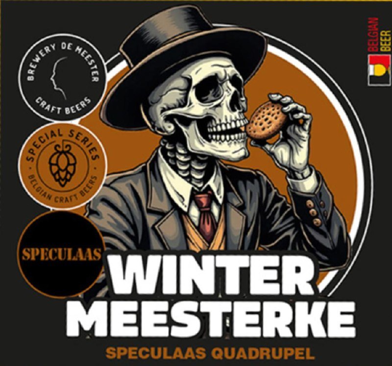 Winter Meesterke - Brewery De Meester Spiced / Herbed Beer 330ml - 1