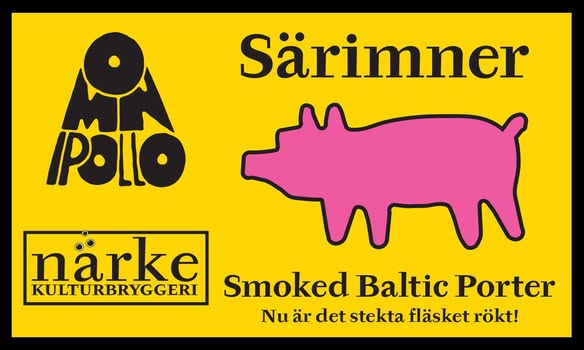 Särimner Smoked Baltic Porter - Närke Kulturbryggeri Porter - Smoked 330ml - 1