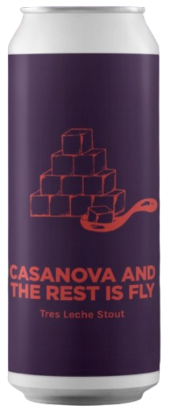 Casanova And The Rest Is Fly - Pomona Island Brew Co. Stout - Milk / Sweet 440ml - 1