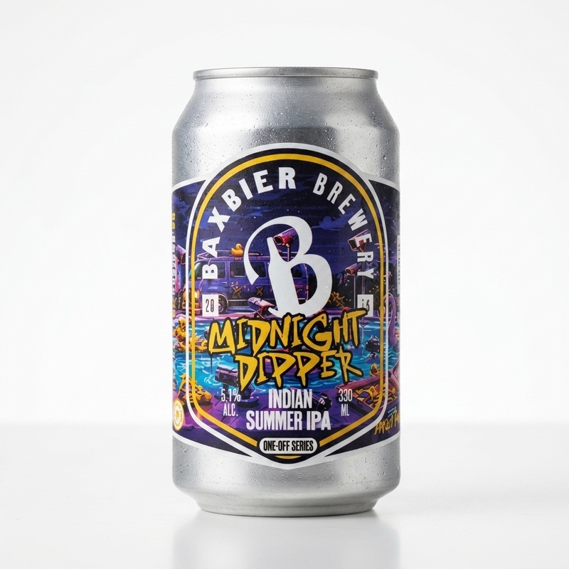 Midnight Dipper - Indian Summer IPA - Baxbier IPA - American 330ml - 2