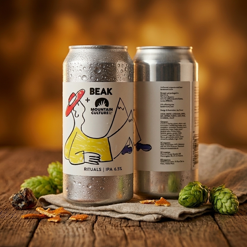 Rituals (Mountain Culture Beer collab) - Beak IPA - New England / Hazy 440ml - 2
