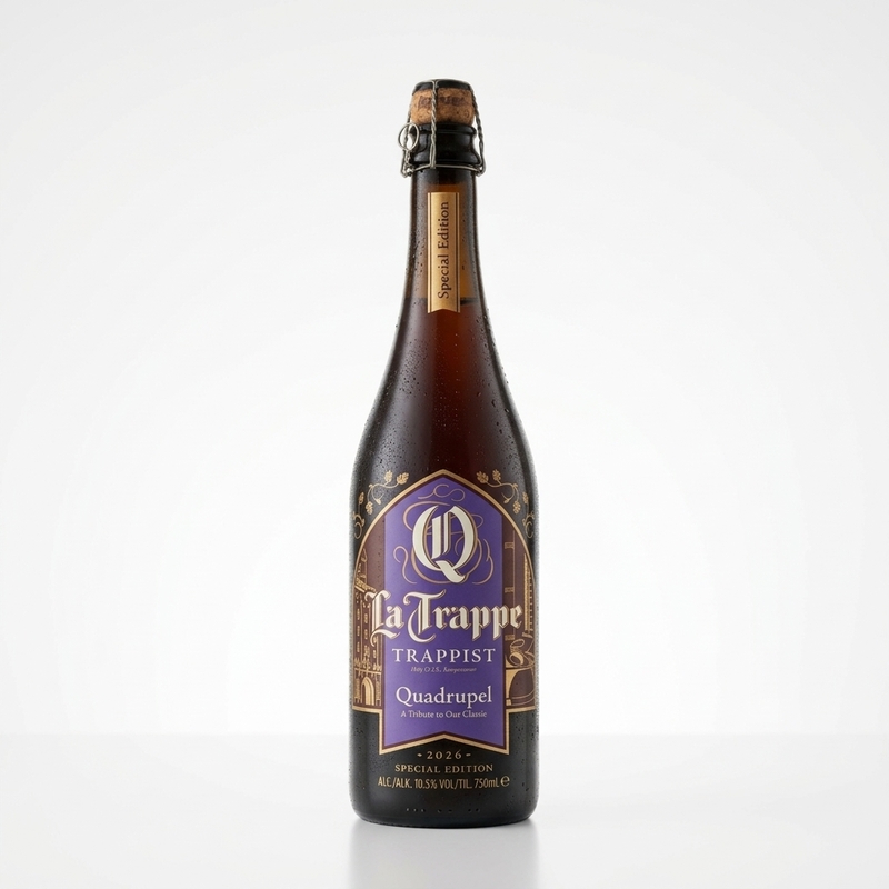 La Trappe Quadrupel – Special Edition 2026 - Bierbrouwerij De Koningshoeven Belgian Quadrupel 750ml - 2
