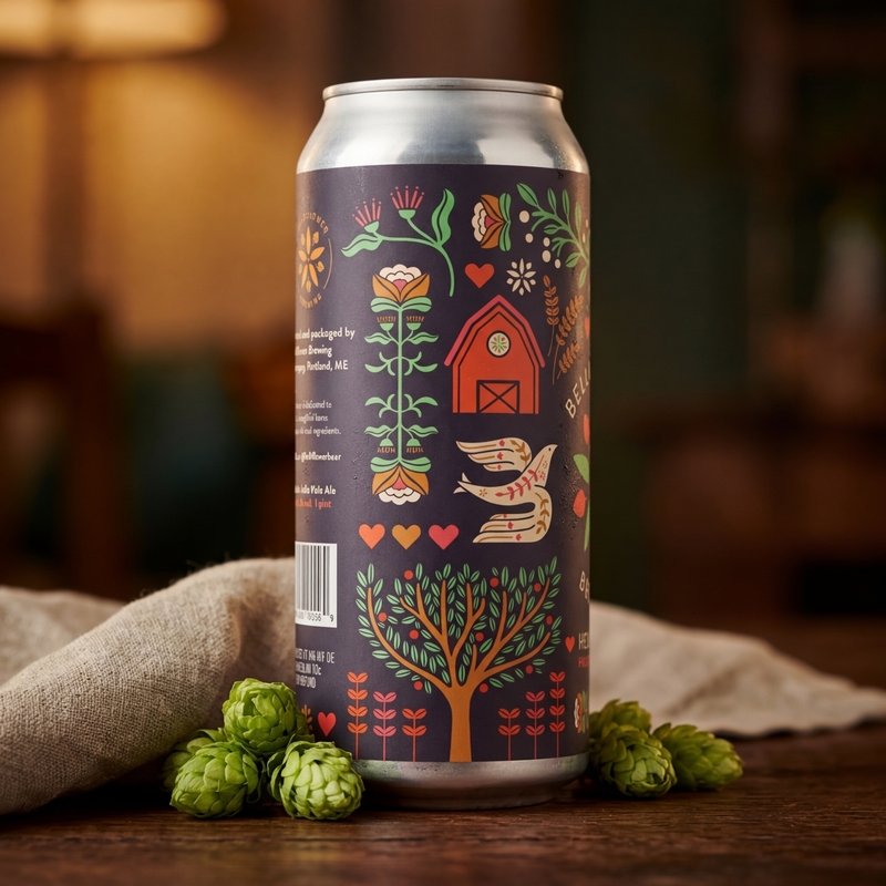 DDH Finch And Thistle - Belleflower Brewing IPA - New England / Hazy 473ml - 1