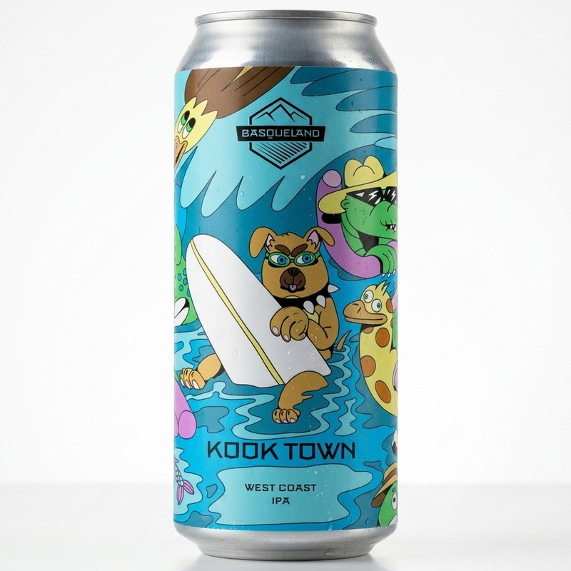 Kook Town - Basqueland Brewing IPA - American 440ml - 2