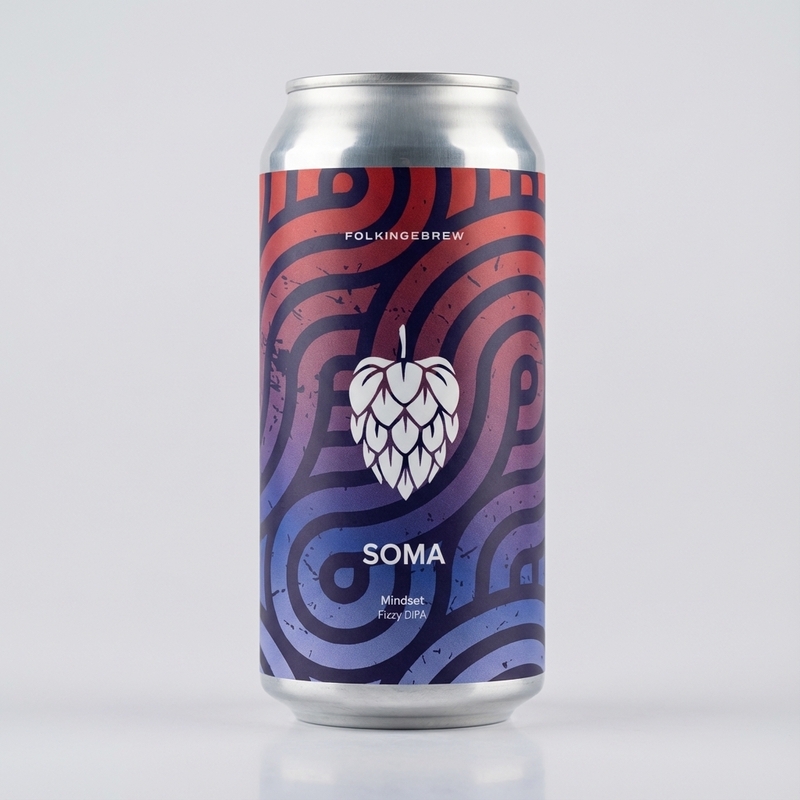 Mindset (SOMA collab) - Folkingebrew IPA - Imperial / Double New England / Hazy 440ml - 2