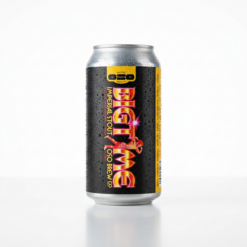 Bigtime - Oso Brew Co Stout - Imperial / Double Pastry 440ml - 1