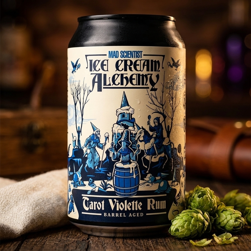 Ice Cream Alchemy Tarot Violette Rum
