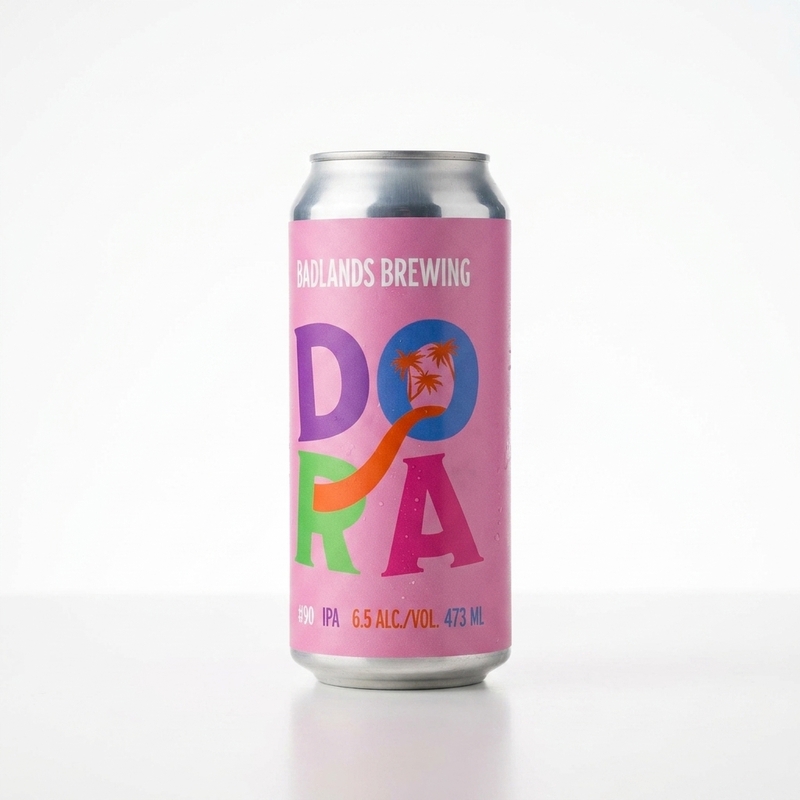 Dora #90 - Badlands IPA - New England / Hazy 473ml - 2