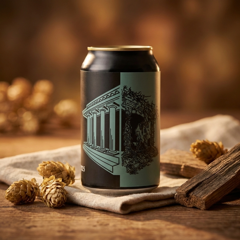 Double Barrel Temple of Minerva - Jackie O’s Brewery Stout - Imperial / Double 355ml - 1