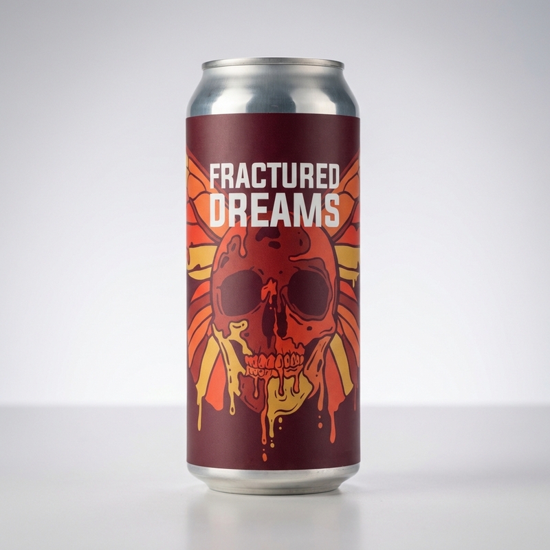 Fractured Dreams / Bad Bones - Counterpart Brewing IPA - Imperial / Double New England / Hazy 473ml - 1
