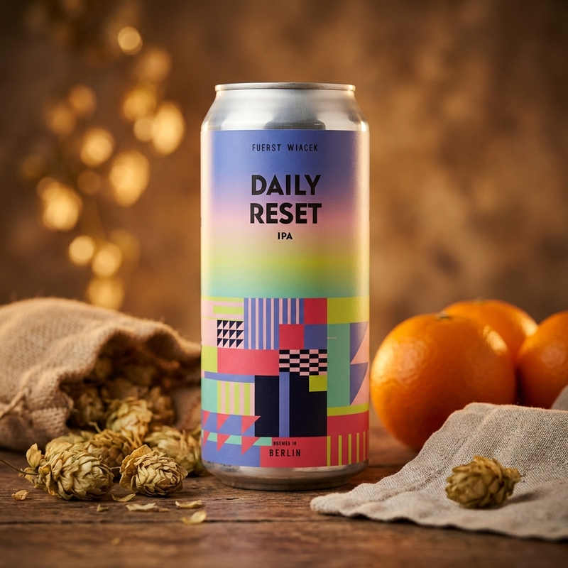 Daily Reset - FUERST WIACEK Berlin IPA - New England / Hazy 440ml - 2
