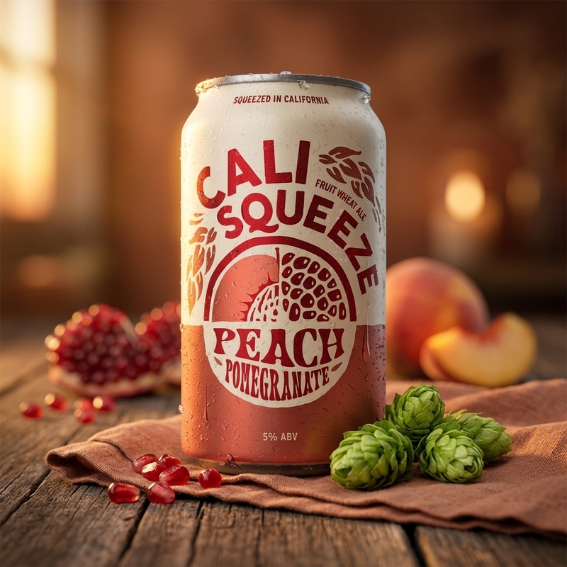 Cali Squeeze Peach Pomegranate