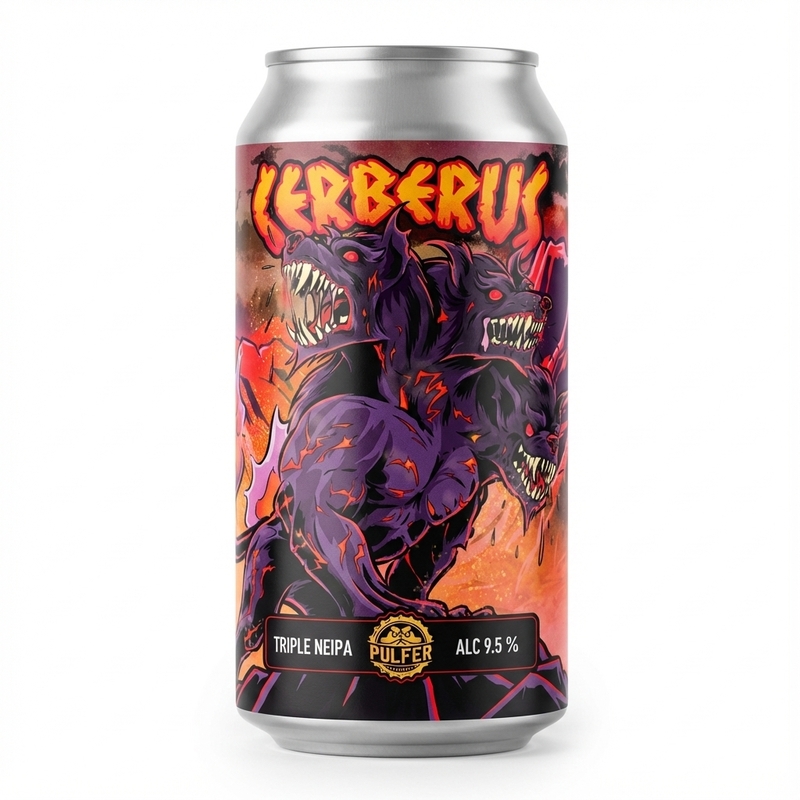 Cerberos - Pulfer Brewery IPA - Triple New England / Hazy 500ml - 1