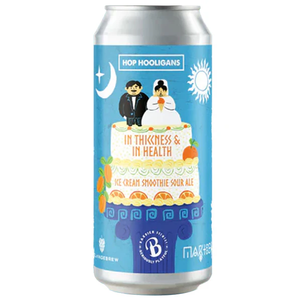 In Thiccness & In Health - Hop Hooligans Sour - Smoothie / Pastry 500ml - 1