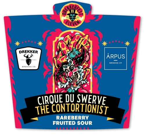 Cirque du Swerve: The Contortionist - Drekker Brewing Company Sour - Fruited 473ml - 1