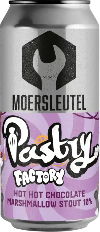 Hot Hot Chocolate Marshmallow - Moersleutel Craft Brewery Stout - Imperial / Double Pastry 440ml - 1