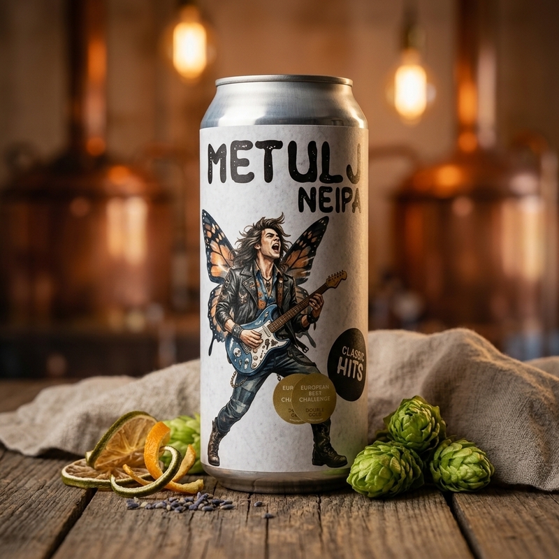 Metulj - Clef Brewery IPA - New England / Hazy 500ml - 1