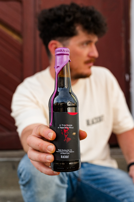 A Trip Inside a Separate Mind : Port BA - Blackout Brewing Stout - Imperial / Double 330ml - 1