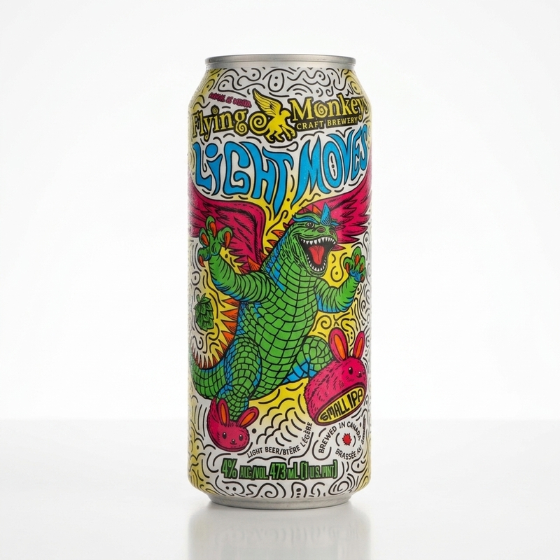 Light Moves - Flying Monkeys Craft Brewery IPA - Session nullml - 2