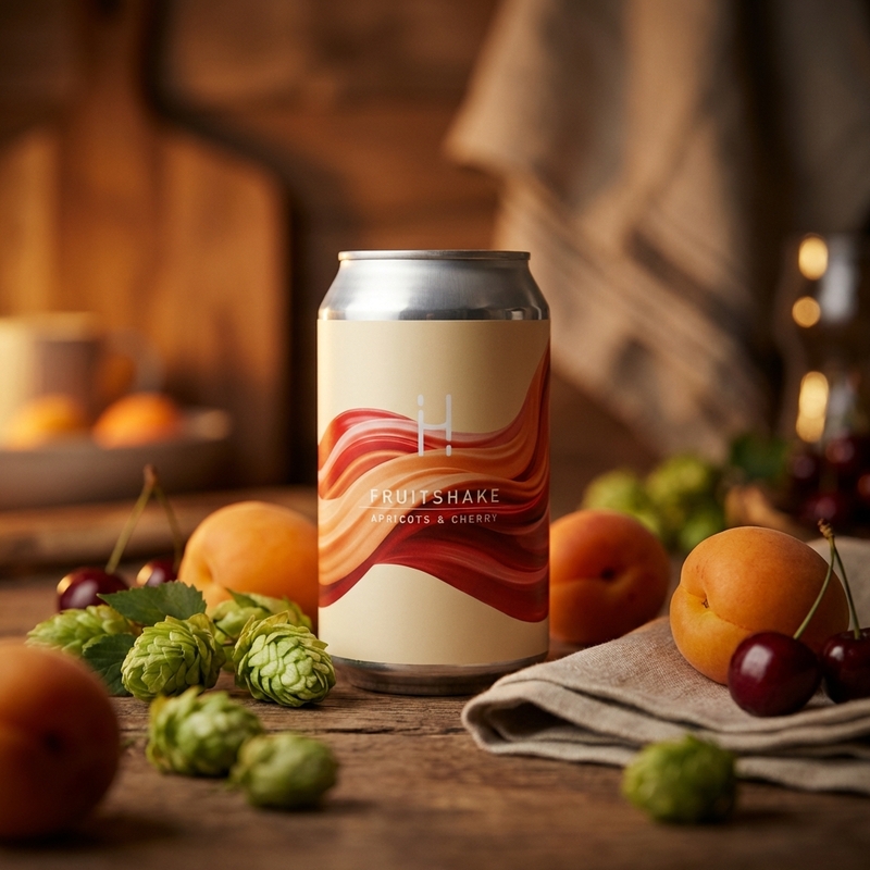 FruitShake: Apricots & Cherry - Hopalaa Sour - Fruited 440ml - 1
