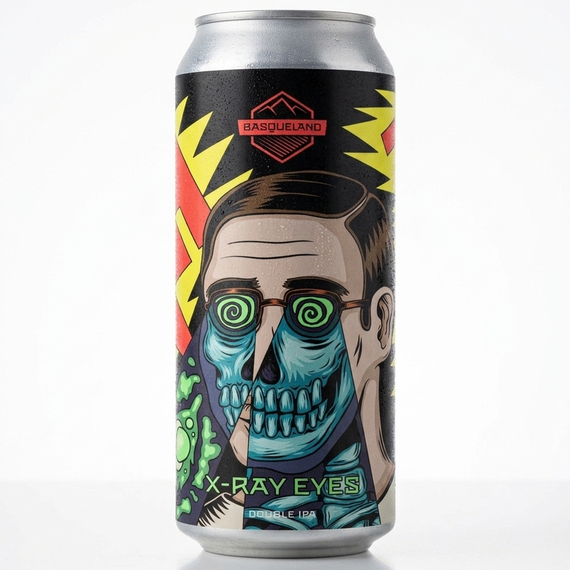 X-Ray Eyes - Basqueland Brewing IPA - Imperial / Double 440ml - 2