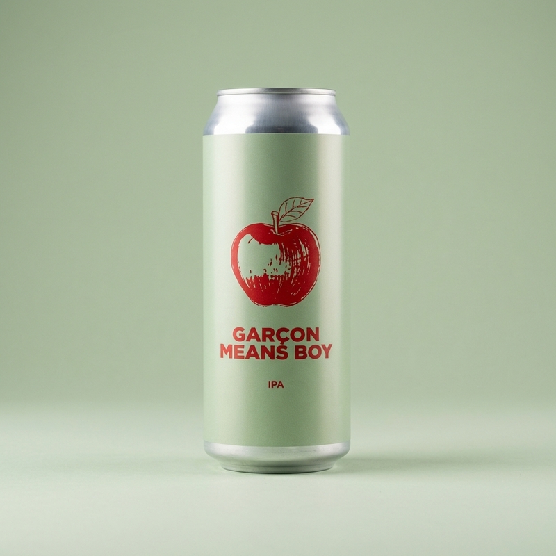 Garcon Means Boy - Pomona Island Brew Co. IPA - New England / Hazy 440ml - 1