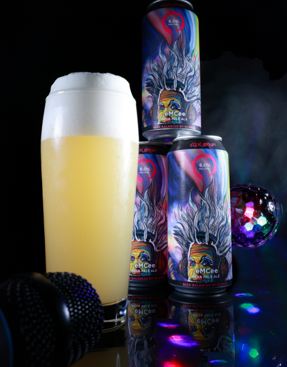 eMCee - Equilibrium Brewery IPA - New England / Hazy 473ml - 1