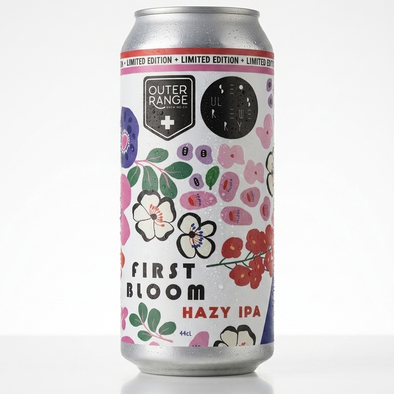 First Bloom - Outer Range Brewing Rockies/Alps IPA - New England / Hazy 440ml - 2