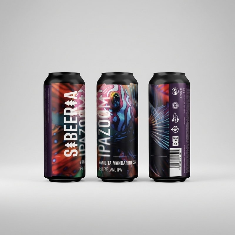 Manilita Mandarinfish - Sibeeria IPA - New England / Hazy 500ml - 1