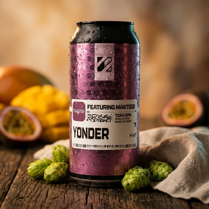 Yonder - Prizm Brewing Co. IPA - Imperial / Double New England / Hazy 440ml - 2