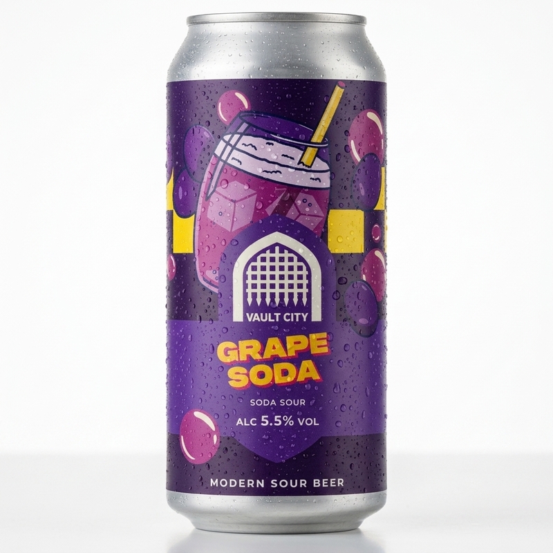 Grape Soda - Vault City Brewing Sour - Other 440ml - 2