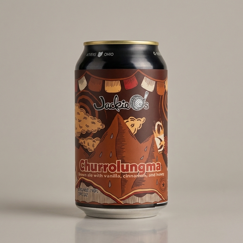 Churrolungma - Jackie O’s Brewery Brown Ale - American 355ml - 2