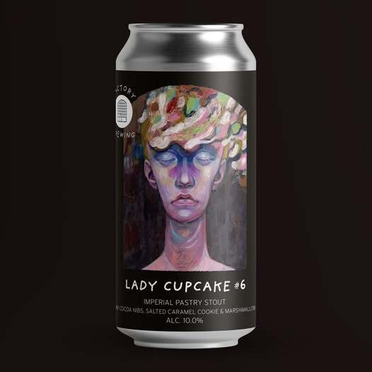 Lady Cupcake #6 - Factory Brewing Stout - Imperial / Double Pastry 440ml - 1