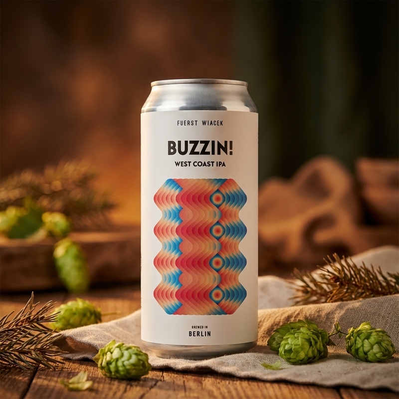 Buzzin! - FUERST WIACEK Berlin IPA - American 330ml - 2