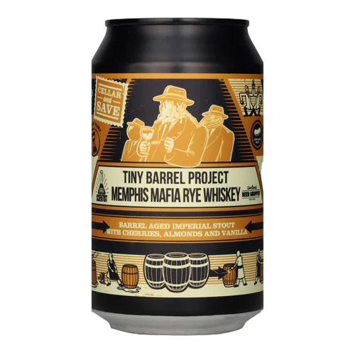 Tiny Barrel Project: Memphis Maffia - Mad Scientist Stout - Imperial / Double Pastry 330ml - 1