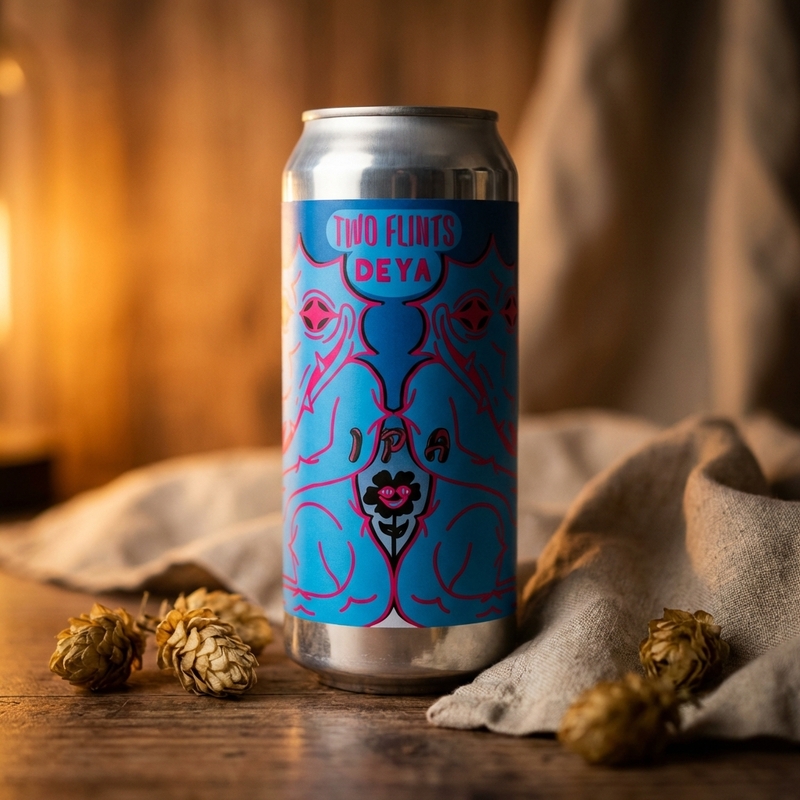 Liminal Messaging (Two Flints collab) - DEYA Brewing Company IPA - New England / Hazy 500ml - 2