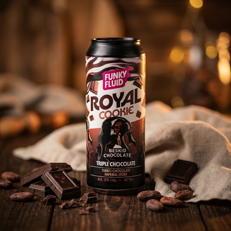 Royal Cookie: Triple Chocolate - Funky Fluid Stout - Imperial / Double Pastry 500ml - 2