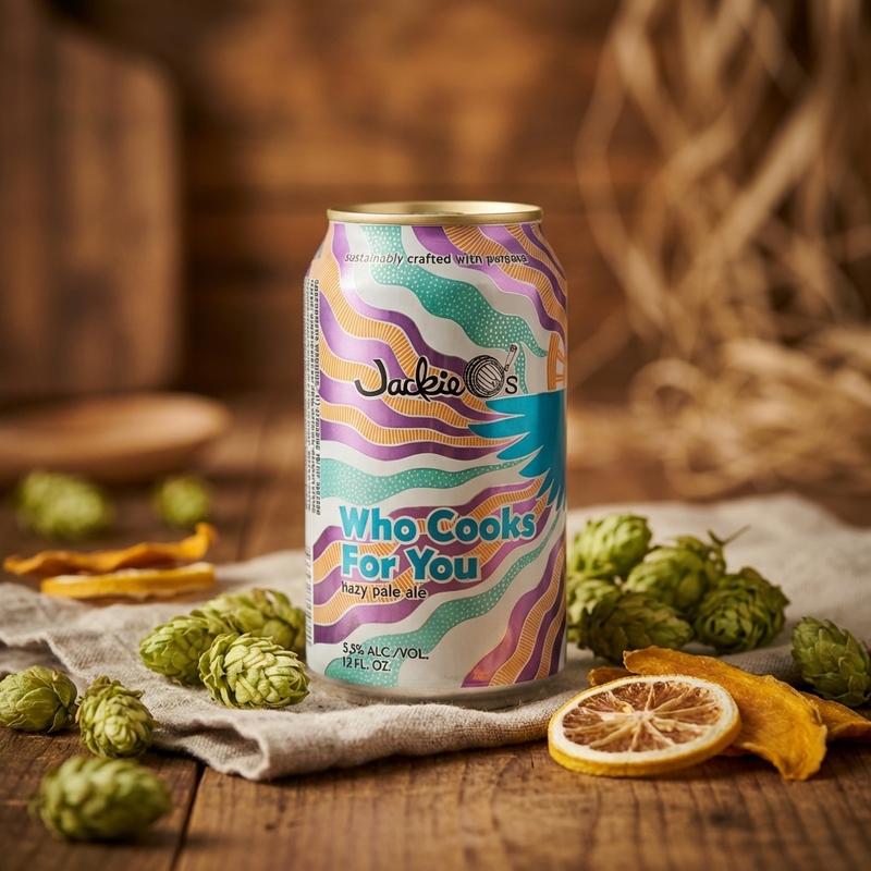 Who Cooks For You - Jackie O’s Brewery Pale Ale - New England / Hazy 355ml - 1