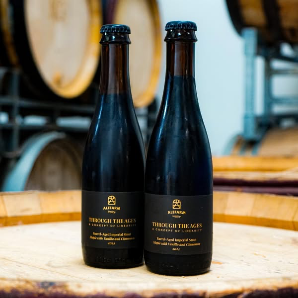 Through The Ages : A Concept Of Linearity - Alefarm Brewing Stout - Imperial / Double 375ml - 1