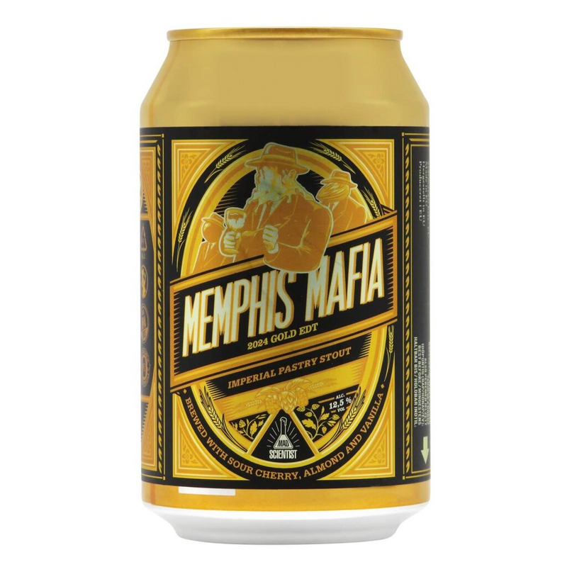 Memphis Maffia Gold EDT - Mad Scientist Stout - Imperial / Double 330ml - 1